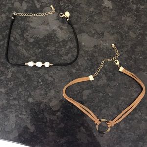 Choker necklaces